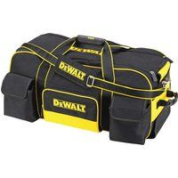 Dewalt DWST1-79210 Duffel Trolley Bag with Wheels, Yellow/Black, Large 26-Inch