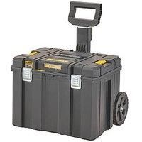 Dewalt DWST83347-1 Mobile Tool Box (36L Volume, on Wheels with Telescopic Handle, Can be Used with Other TSTAK Boxes, Safe Storage of Power Tools and Hand Tools, IP54)