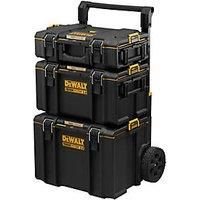 Extra Large Tool Box Dewalt Toughsystem 2 Rolling 3Pc Mobile Storage Box Trolley