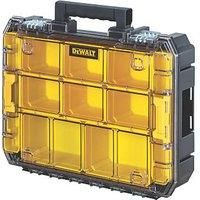 DeWALT DWST83497-1 TSTAK High Capacity Organiser 44 x 33.7 x 11.95 cm, Black/Yellow