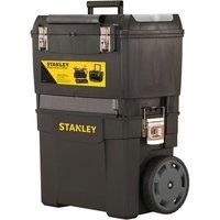 Stanley Black Plastic Mobile workshop (H)625mm (W)255mm (L)445mm