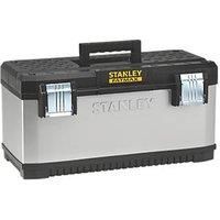 STANLEY FATMAX Toolbox Storage Organiser with Heavy Duty Metal Latch, Removeable Internal Storage Unit, 23 Inch, 1-95-616