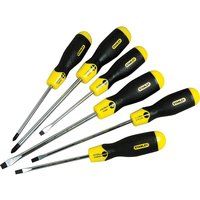 Stanley 6pce Cushion Grip Screwdriver Set 5-98-001