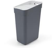 Curver 30 Litre Plastic Lift Top Recycling Bin - Grey