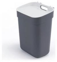 Curver Ready to Collect 10L Recylcing Lift Top Bin Dark Grey