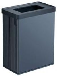 CURVER Verto 54L Recycling Bin, Dual Compartments, Recycling Lid, Easy Sorting, Sleek Design, Pearl Blue