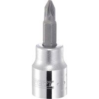Expert by Facom 3/8" Drive Pozi Socket Bit 3/8" PZ1