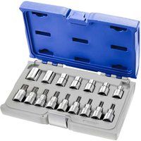 Britool Expert by Stanley E032907B 1/2-inch Torx Socket Drive Set (16 Pieces)