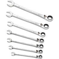 E111107 Ratchet Combination Spanner Set, 7 Piece  Expert