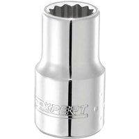 Britool E117055BR Bi-Hex Standard 1/2" Drive Socket in Display Pack, 12mm