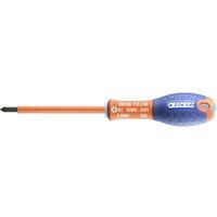 Expert by Facom VDE Insulated Pozi Screwdriver PZ0 125mm