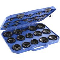 Expert By Facom E200201 30 Piece Oil Filter Cap Wrench Socket Set  Kit