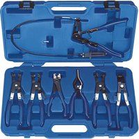 Expert by Facom E200501 7 Piece Hose Clamp Plier Set