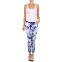 Cimarron  CLARA TIE DYE  women's Cropped trousers in Blue