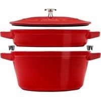 STAUB 40508-384-0 2-piece Cookware Set - Cherry