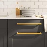 Cabinet Handles 10 pcs Gold 320 mm Stainless Steel