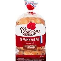 La Boulangre 8 Brioche Rolls Chocolate Chips 280g