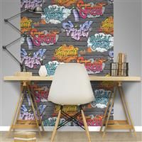 UGEPA L17901 Street Style Wallpaper, Black