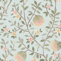 Muriva Ltd Muriva Edlyn Floral Olive Wallpaper, Green