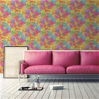 GRAFFITI  WALLPAPER TEENAGE KIDS BRICK WALL QUALITY WALLPAPER UGEPA L33505