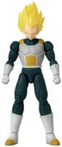 BANDAI Dragon Stars Figures Super Saiyan Vegeta | Dragon Ball Super: Broly Movie Vegeta Action Figure | 17cm Articulated Dragon Ball Figure Dragon Stars Anime Figures Vegeta Toy
