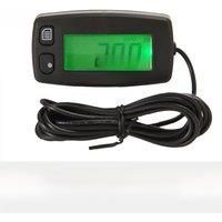Inductive Tachometer Gauge Backlit Digital Resettable for motorcycle marine glider ATV snow lawn