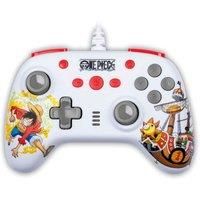 Konix - One Piece Nintendo Switch Controller W/ Back Paddles - White