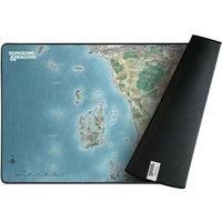 Konix Dungeons & Dragons XXL Mouse Pad 80 x 46 cm for Desktop PC Gaming - Non-Slip Base - Faerûn Map