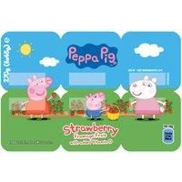 Peppa Pig Strawberry Fromage Frais 6 x 45g (270g)