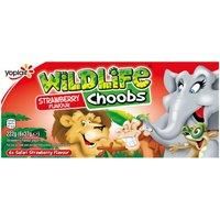 Wildlife Choobs Strawberry Flavour Yogurt Tubes 6x37g