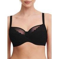 Chantelle Easy Feel Floral Touch Full Cup Bra Black Black 32F
