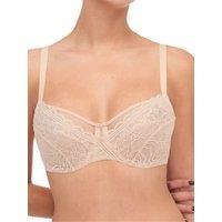 Chantelle Easy Feel Floral Touch Full Cup Bra Golden Beige Beige 34E