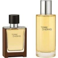Hermes Terre d'Hermes EDT Gift Set for Men 30ml Refilabble Spray + 125ml Refill
