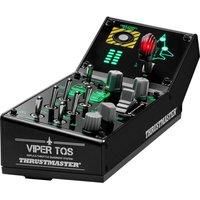 Thrustmaster Viper Panel for PC, Backlit Control Panel, For Use with Viper TQS or Standalone, 43 Metal Action Buttons, Jettison, Trim, Landing Gear, Licensed by the U.S. Air Force