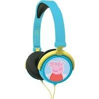 LEXIBOOK PEPPA PIG FOLDABLE STEREO HEADPHONES WITH VOLUME LIMITER- BLUE -HP015PP