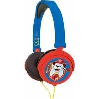 LEXIBOOK HP015PA Paw Patrol Chase Marshall Stereo Headphone,Safe Volume, Foldable and Adjustable, Blue/red