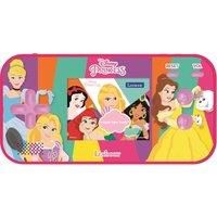 Lexibook JL2367DP Disney Princess Cinderella Ariel Rapunzel Compact Cyber Arcade Portable Console, 150 Games, LCD Colour Screen, operates with Batteries, Pink