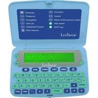 LEXIBOOK D650EN The English Dictionary, Definitions, Thesaurus, Grammar, Phonetic Spellchecker, with Battery, Blue/Grey