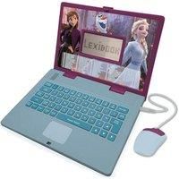 Lexibook JC598FZI3 Disney Frozen II Bilingual Educational Laptop with 124 Activi