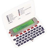 LEXIBOOK D850EN The Collins English, 13th Edition-Electronic Dictionary, Definitions, Thesaurus, Conjugation, Phonetic Spellchecker, Crossword Solver, with Battery, Blue/White