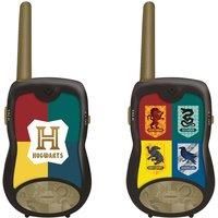 LEXIBOOK TW12HP Warner Harry Potter Walkie-talkies, Communication Game, Belt Clip for Transport, Battery, Black/Gold