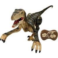 Lexibook, RC Raptor Control, Realistic remote controlled dinosaur, Articulated movements, Roars, Light effect, Rechargeable, Fossil remote control included, DINO01