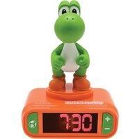 LEXIBOOK Nintendo Super Mario Sound Effects-Boys Alarm Clock with Snooze-Orange/Green, One Size