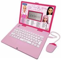Lexibook Barbie, Educational and Bilingual Laptop in English/French, Toy for children with 124 activities to learn, play games and music, Pink, JC598BBi1