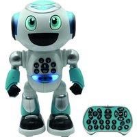 LEXIBOOK - Powerman Advance - Remote control robot, interactive and educational toy for children, walks, dances, plays music, makes and tells stories, educational quizzes, STEM programmable - ROB28EN