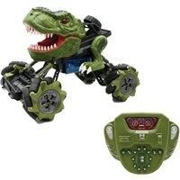 Lexibook, Crosslander® Tirex, Remote control dinosaur car, up to 12km/h, skids, crazy stunts, smoke and sound effects, off-road car, rechargeable, child, RC57