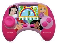 Lexibook, Disney Princess, Power Console®, Bilingual educational game console with 100 activities, French/English, Pink, JCG100DPi1