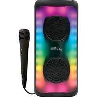 Lexibook, iParty®, Portable Bluetooth® speaker with microphone, Powerful sound volume, Multicolour light effects, Rechargeable battery, K8330