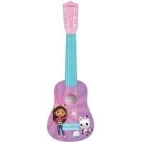 Lexibook, Gabby/'s Dollhouse, My first guitar for children, 6 nylon strings, 53 cm / 21/'/', Guide included, Pink, K200GDH