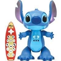 LEXIBOOK, Disney Stitch, Bilingual French English Interactive Toy, Gesture and Remote Control, Reacts to Touch, Programmable, Two Speed, Blue, STITCHi1